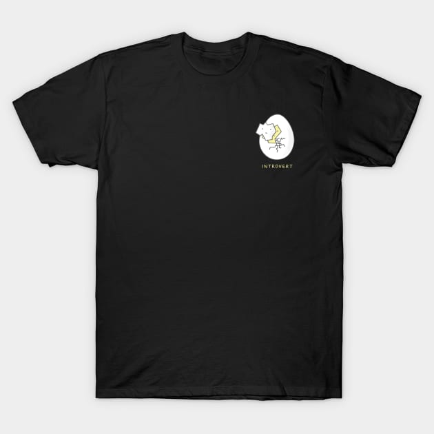 Introvert Egg T-Shirt by itscathywu